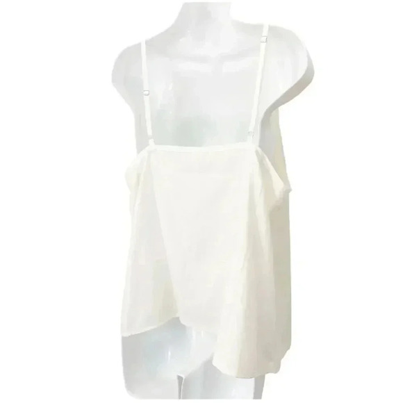 The Shirt by Rochelle Behrens Ruffled Swiss Dot Shirt and Cami Small - Picture 4 of 10